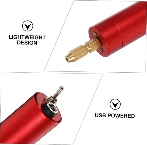 🔋 Cordless Mini Electric Drill | USB Rechargeable for DIY Crafts & Jewelry Making