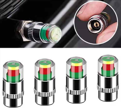 🔥49% Off Full Copper Anti-Theft Version🔥4 PCS Car Tire Pressure Monitor Valve
