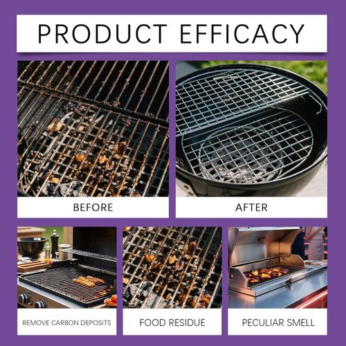 ✨ 120ml Grill Cleaner & Degreaser Spray - Removes Burnt Grease & Carbon Stains Fast