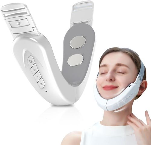 ✨EMS V-Face Shaping Massager | Comes With 2 Extra Replacement Gel Pads