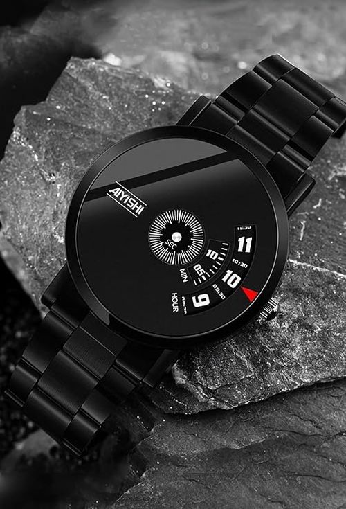 🌊 Daily Waterproof Steel Band Wrist Watch for Men