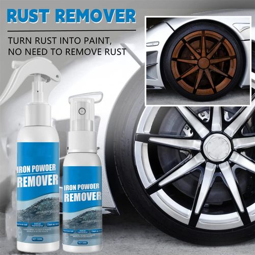 2026 New Multi-Functional Quick-Acting Rust Removal Spray, Iron Powder Remover Spray for Metal Car Steel (100ml *1)