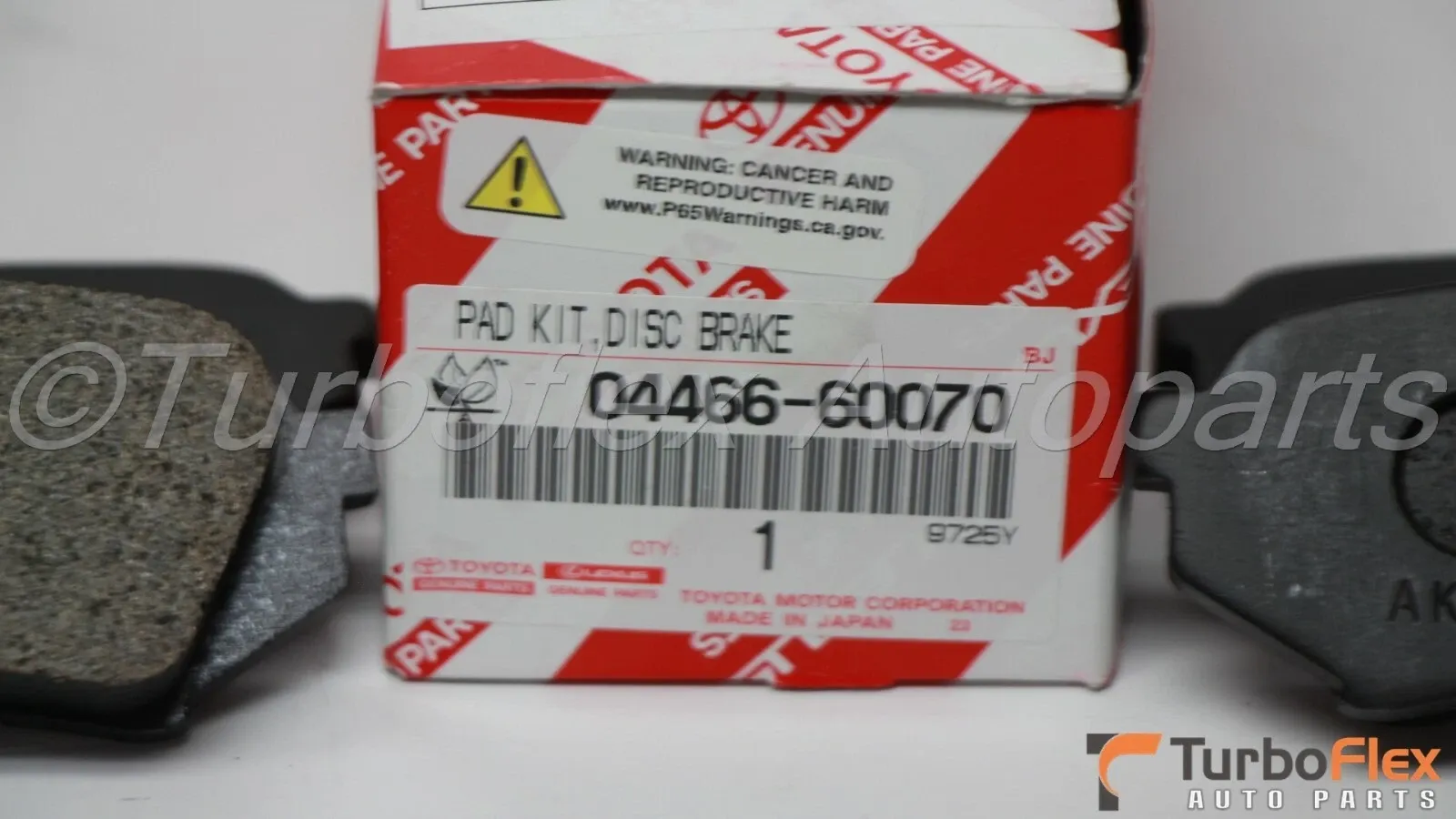 Toyota Land Cruiser Lexus LX470 2003-2007 Genuine Front & Rear Brake Pad Sets