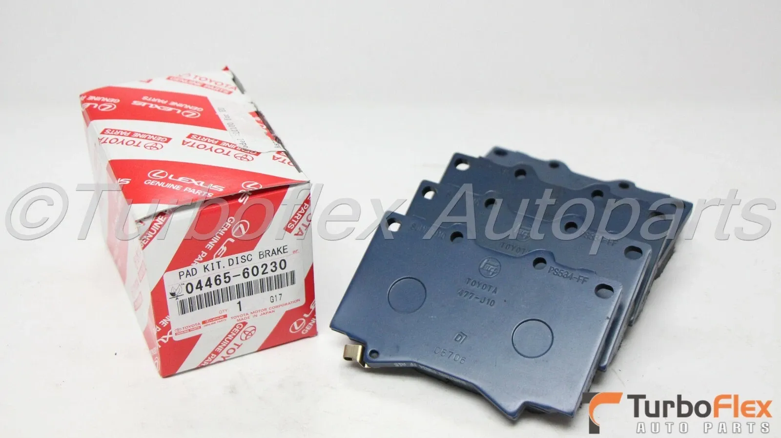 Toyota Land Cruiser Lexus LX470 2003-2007 Genuine Front & Rear Brake Pad Sets