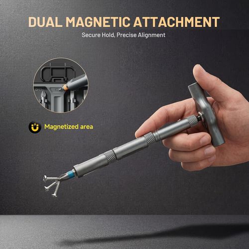 🔧33 in 1 S2 Steel Magnetic Precision Screwdriver Bit Set