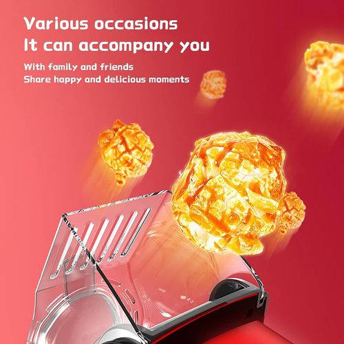 🍿Fast‑Home Electric Hot‑air Popcorn Maker For Snack Time