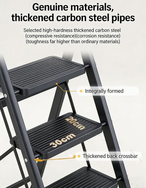 🪜 2-in-1 Step Ladder Clothes Drying Rack, Foldable Multi-Purpose Home Organizer
