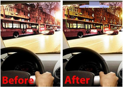 🚗 Car Sun Visor Anti-Glare Anti-Dazzle Protector for Day & Night Driving