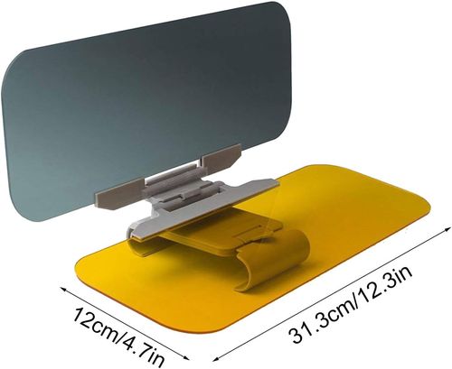 🚗 Car Sun Visor Anti-Glare Anti-Dazzle Protector for Day & Night Driving