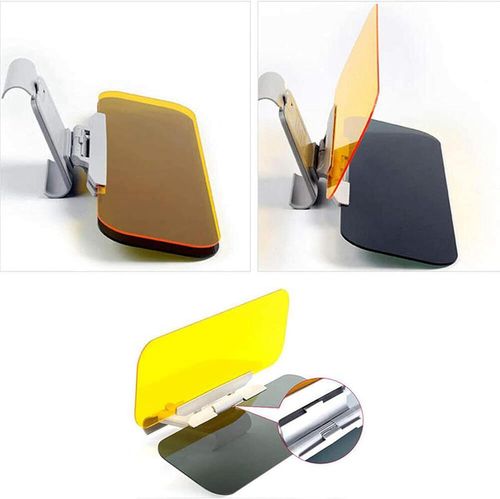 🚗 Car Sun Visor Anti-Glare Anti-Dazzle Protector for Day & Night Driving