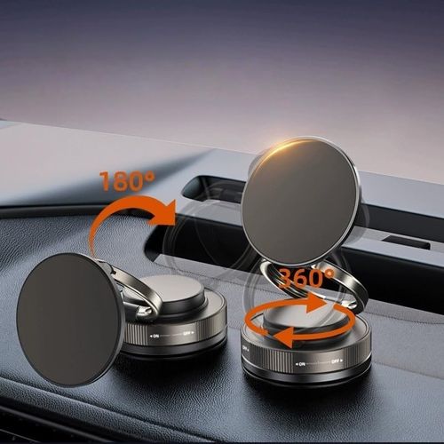 🚗1080° Rotatable Vacuum Magnetic Car Phone Mount