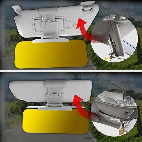 🚗 Car Sun Visor Anti-Glare Anti-Dazzle Protector for Day & Night Driving