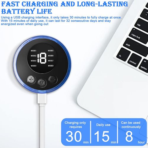 🚶 Pocket-Size Smart Massage Sticker For Neck, Back, Legs