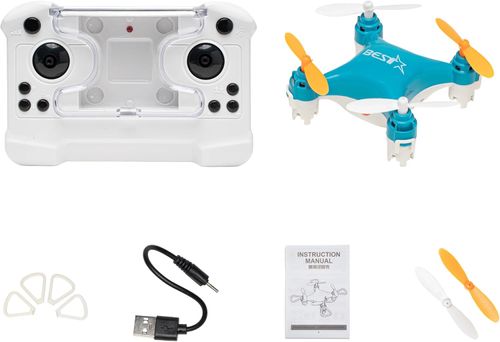 Mini 4-Axis RC Drone, Portable Pocket Quadcopter Toy with Altitude Hold & Crash Resistance for Kids