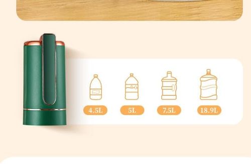 💧One-touch electric water pump for your big water jug.