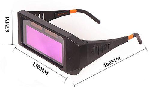 🔥 Solar Auto Darkening Welding Goggles for Arc Welding