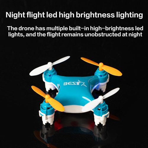 Mini 4-Axis RC Drone, Portable Pocket Quadcopter Toy with Altitude Hold & Crash Resistance for Kids