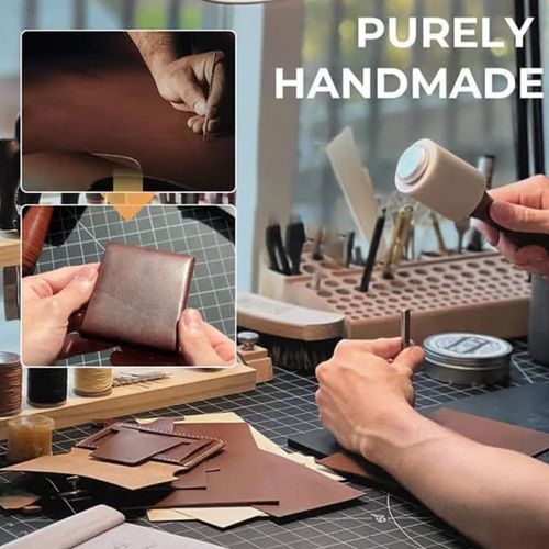 🔥Slim Multifunctional Leather Wallet For Men & Women.