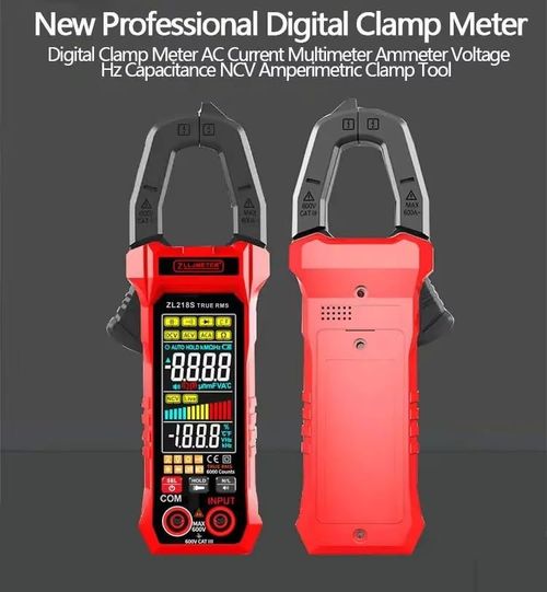 🔌 TS601 Digital Clamp Meter | AC DC Current Voltage Tester for Solar & Electricians