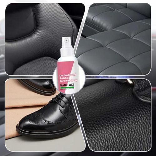 ✨ 120ml Car Dashboard Polish Wax Spray – UV Protection & Plastic Restorer