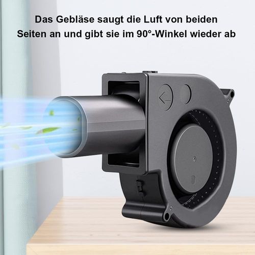 🔥 Adjustable Speed Turbo Blower for BBQ & Wood Stove