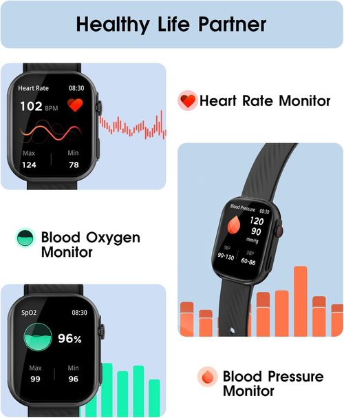 📞 Answer Calls Directly On Wrist, S12 Max Sports Smart Watch