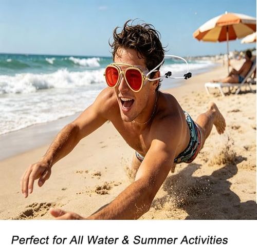 🌊 Mirror Anti-Fog Swim Goggles Full Wide View For Adults