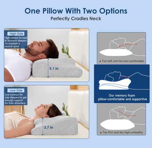 🦋Ergonomic Butterfly Memory Foam Pillow, Neck Pain Relief