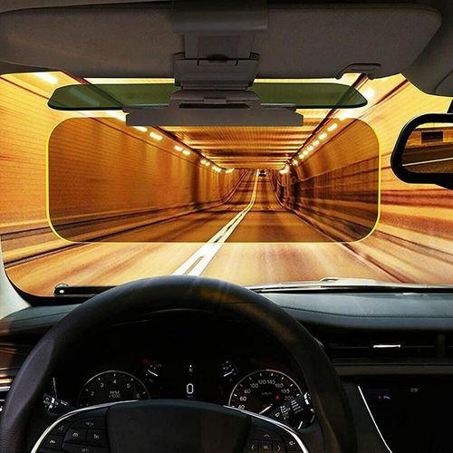 🚗 Car Sun Visor Anti-Glare Anti-Dazzle Protector for Day & Night Driving