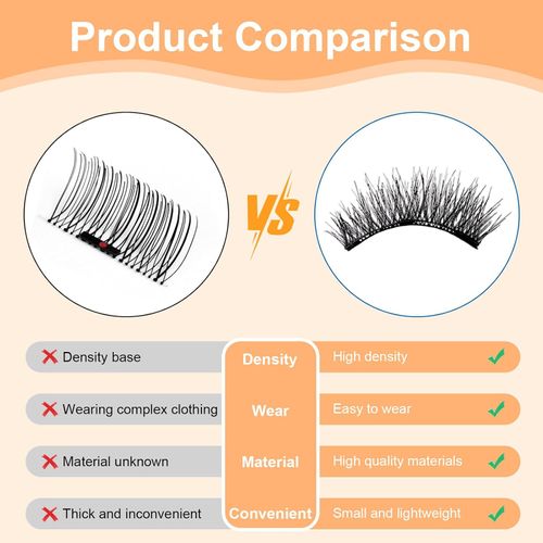 🧲Reusable Magnetic Lashes With Eyelash Tweezer Set