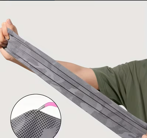 Summer Ice Silk Arm Sleeves with Thumb Hole UV Sun Protection UPF50+ Breathable Elastic Men Women Outdoor Cycling Cooling Arm Cover