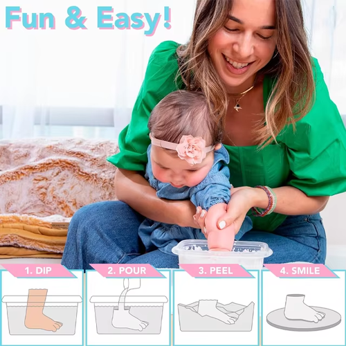 Baby Hand & Foot Casting Kit: Tiny Memories