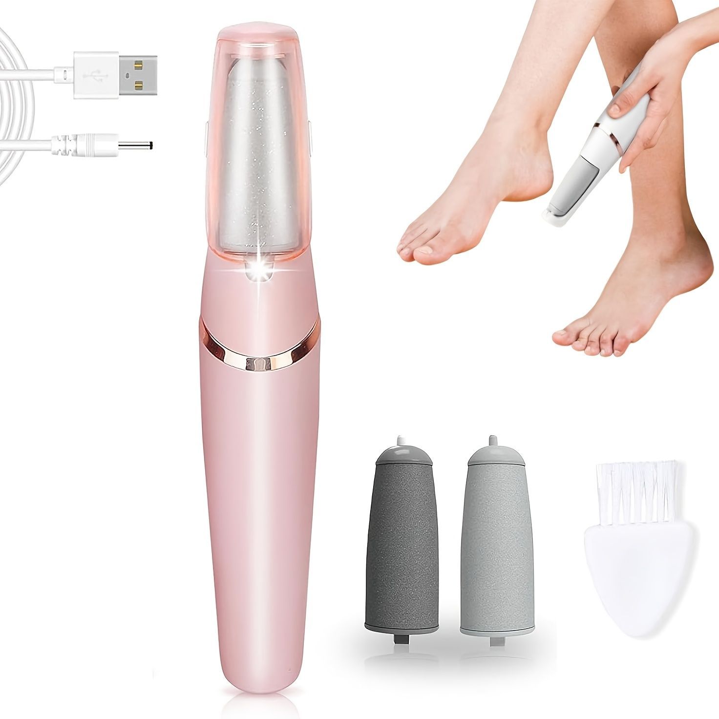 Electric skin grinder