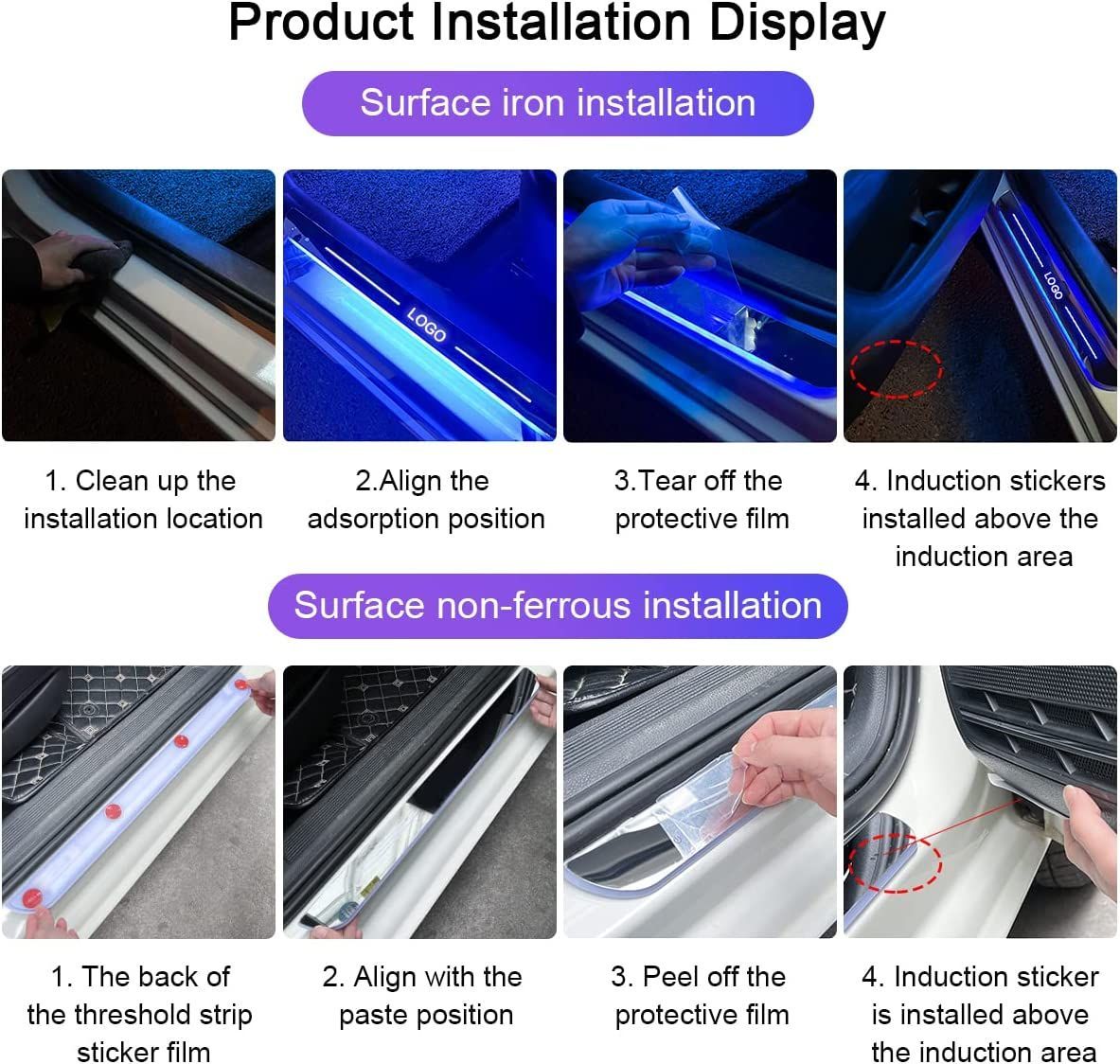 Pedal sensor light