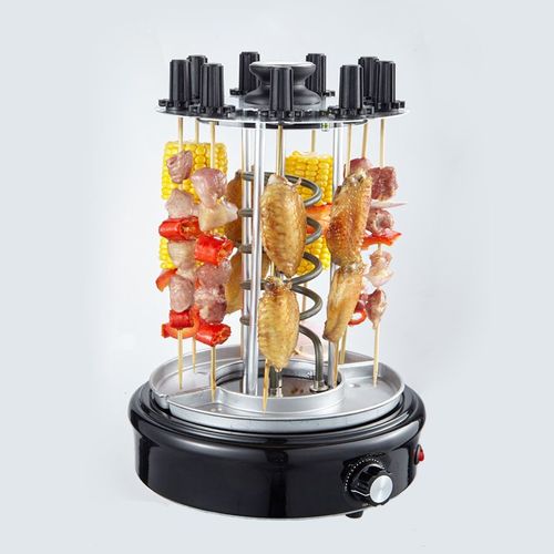 Household smokeless electric oven