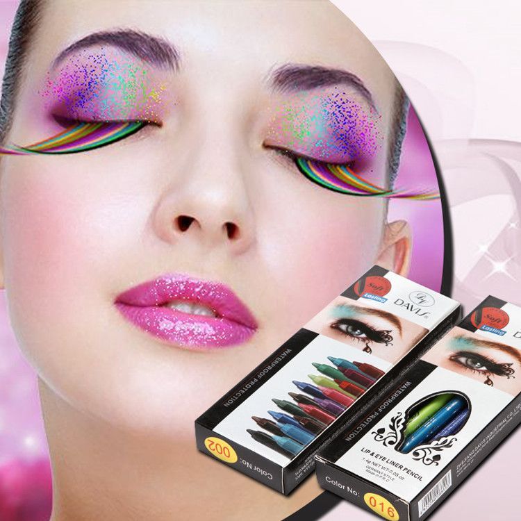 Twelve-color eyeliner pencil