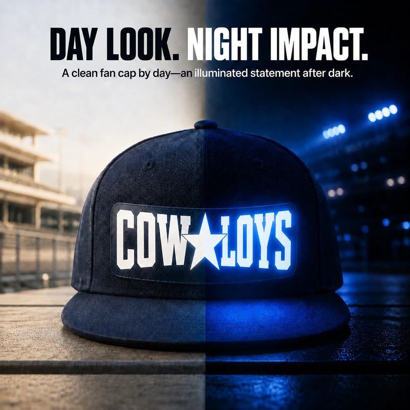 Glowing Hip-Hop Hat