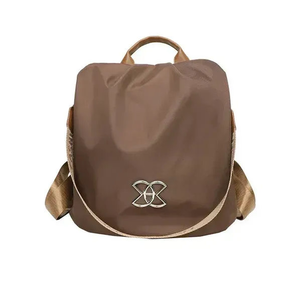 Mochila leve em tecido oxford anti-furto, multiuso e de grande capacidade.