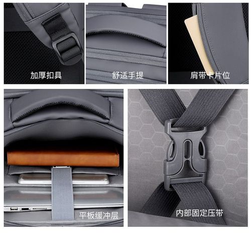 Mochila para laptop com porta USB - Preta