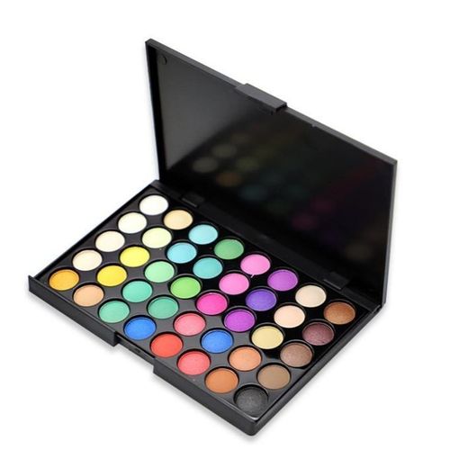 Paleta de sombras para os olhos com 40 cores - Paleta de maquiagem para os olhos.