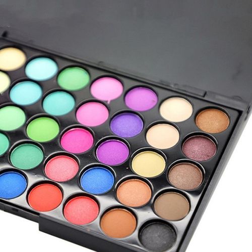 Paleta de sombras para os olhos com 40 cores - Paleta de maquiagem para os olhos.