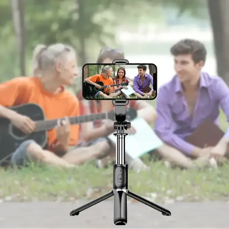 40 Extendable All-in-1 Cell Phone Selfie Stick Tripod with 360°Rotation