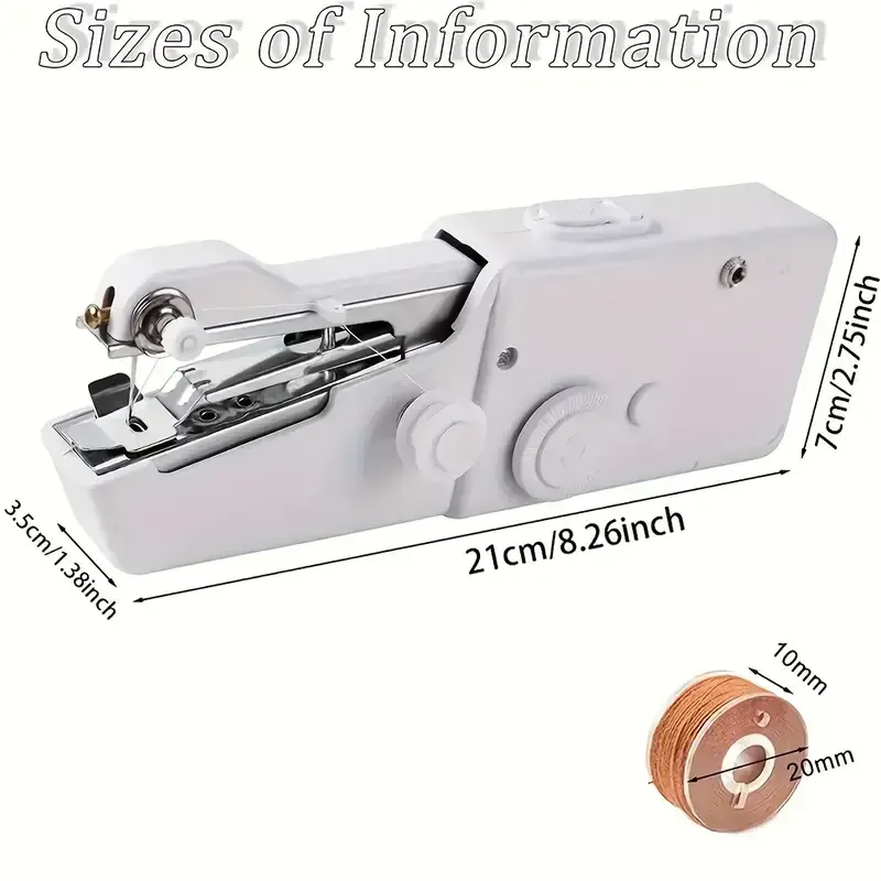 Mini máquina de costura portátil