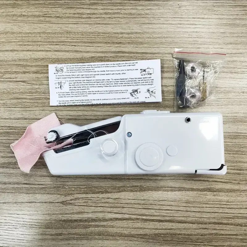 Mini máquina de costura portátil
