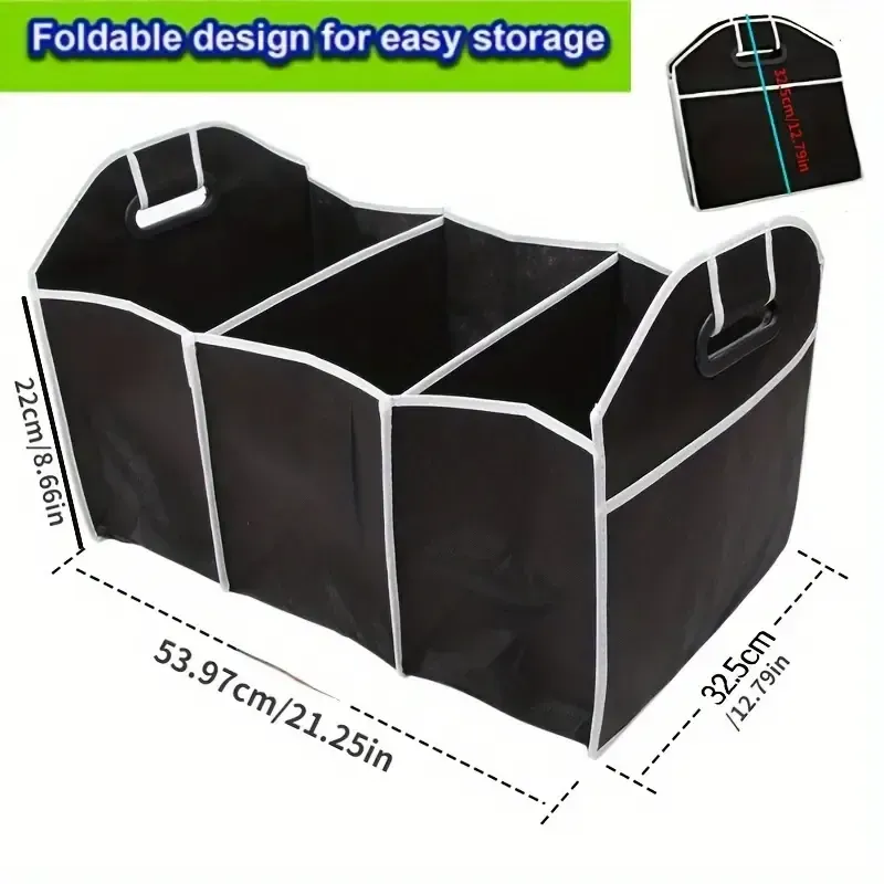 Organizador de porta-bagagens de carro universal dobrável portátil