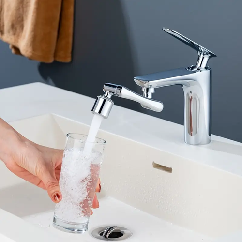 Extension de robinet rotative universelle, bras robotique rotatif à grand Angle de 1080 °, buse d'eau, adaptateur de robinet