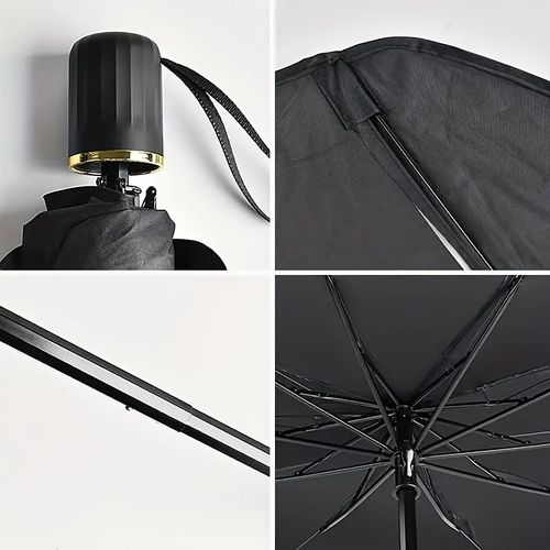 Pára-sol do carro pára-brisa dianteiro proteção solar e pára-sol de isolamento térmico, equipamento de cortina blackout, pára-brisa do carro guarda-chuva pequeno
