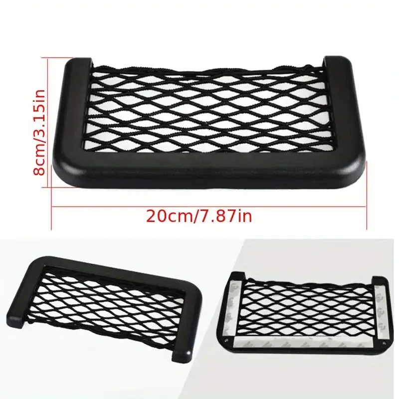4Pcs Car Mesh Organizador Bolsos