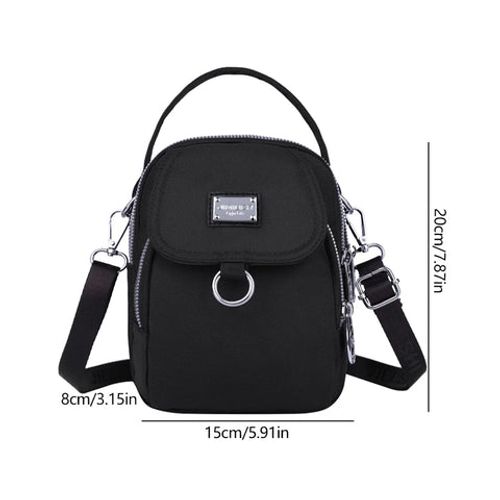 Bolsa tiracolo feminina à prova d'água