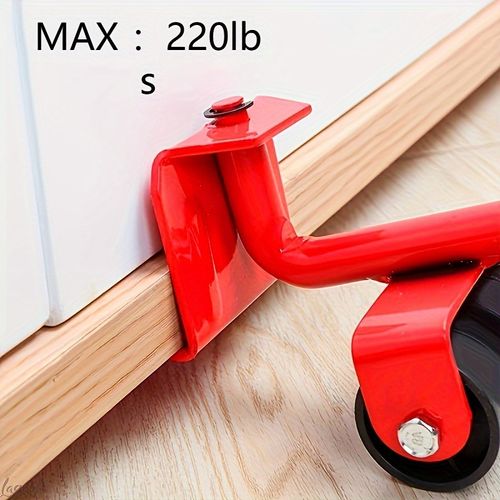 Conjunto de 5, Elevador de Móveis, Kit de Corrediças para Móveis 3,9x3,07, Ferramentas de Rolo para Mover Móveis, Almofadas Giratórias de 360 ​​​​Graus, Redesenhe e Reorganize Facilmente o Sofá do Espaço de Estar Fácil, Plástico e Aço Carbono